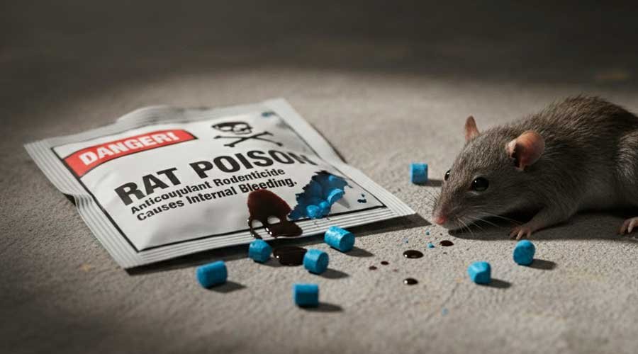 Venenos anticoagulantes para ratas Veneno para ratas granulado